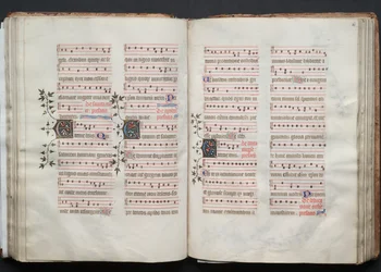 El Misal de Gotha: Fol. 60r, Texto, c. 1375