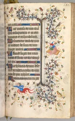 Horas de Carlos el Noble, rey de Navarra (1361-1425): fol. 189r, Texto