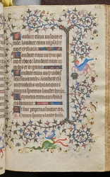 Horas de Carlos el Noble, rey de Navarra (1361-1425): fol. 251r, Texto