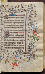 Horas de Carlos el Noble, rey de Navarra (1361-1425): fol. 51r, Texto