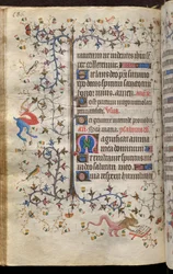 Horas de Carlos el Noble, rey de Navarra (1361-1425): fol. 93v, Texto