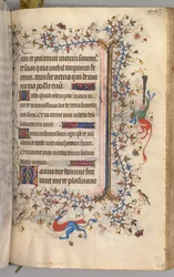 Horas de Carlos el Noble, Rey de Navarra 1361-1425: fol. 218r, Texto, c. 1405