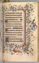 Horas de Carlos el Noble, Rey de Navarra 1361-1425: fol. 227r, Texto, c. 1405