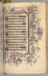 Horas de Carlos el Noble, Rey de Navarra 1361-1425: fol. 232r, Texto, c. 1405