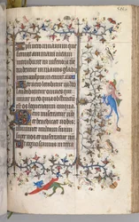 Horas de Carlos el Noble, Rey de Navarra 1361-1425: fol. 245r, Texto, c. 1405