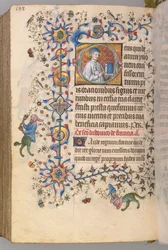 Horas de Carlos el Noble, Rey de Navarra 1361-1425, fol. 293v, San Yoon, c. 1405