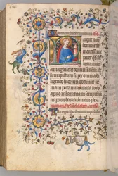 Horas de Carlos el Noble, Rey de Navarra 1361-1425, fol. 296v, Santa María Magdalena, c. 1405