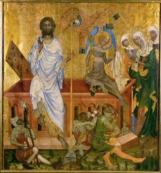 La Resurrección de Cristo (témpera sobre madera)
