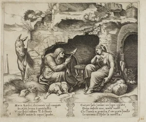 Apuleyo convertido en burro