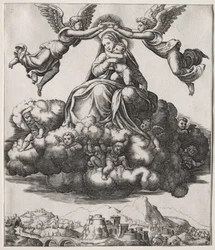 La coronación de la Virgen