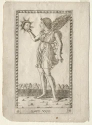 Genio del Sol (de la serie Tarocchi B: Principios Cósmicos y Virtudes, #31)