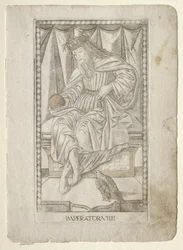 El Emperador del Tarocchi, serie E: Condiciones del Hombre, #9, antes de 1467