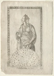 Teología del Tarocchi, serie C: Artes Liberales, #30, antes de 1467