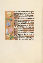Horas de la Reina Isabel la Católica, Reina de España: Fol. 112v, c. 1500