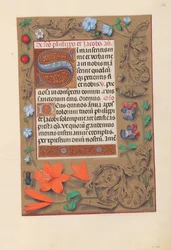 Horas de la Reina Isabel la Católica, Reina de España: Fol. 176r, c. 1500