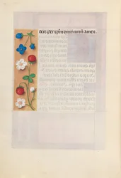 Horas de la Reina Isabel la Católica, Reina de España: Fol. 198v, c. 1500