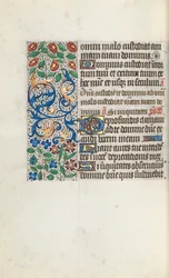 Libro de Horas Uso de Ruan: fol. 105v, c. 1470