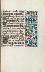 Libro de Horas Uso de Rouen: fol. 108r, c. 1470