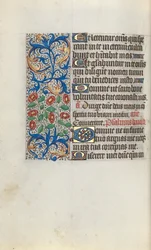Libro de Horas Uso de Rouen: fol. 111v, c. 1470