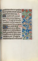 Libro de Horas Uso de Rouen: fol. 124r, c. 1470
