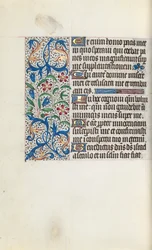 Libro de Horas Uso de Rouen: fol. 128v, c. 1470