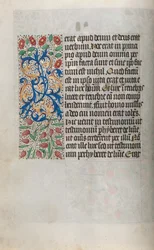 Libro de Horas Uso de Rouen: fol. 13v, c. 1470