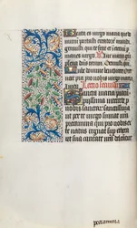 Libro de Horas Uso de Rouen: fol. 35v, c. 1470