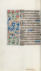 Libro de Horas Uso de Rouen: fol. 62v, c. 1470