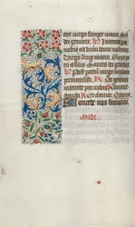 Libro de Horas Uso de Rouen: fol. 63v, c. 1470