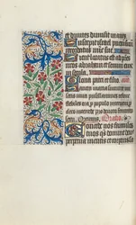 Libro de Horas Uso de Rouen: fol. 74v, c. 1470