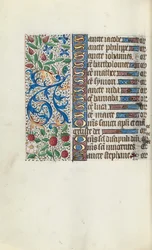 Libro de Horas Uso de Rouen: fol. 93v, c. 1470