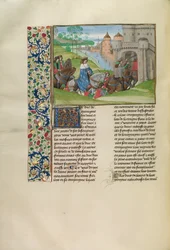 Luis de Anjou entra en París