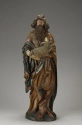 San Juan Bautista (parcialmente policromado)