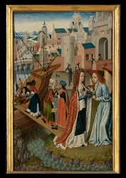 Panel de la Leyenda de Santa Úrsula
