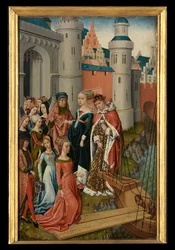 Panel de la Leyenda de Santa Úrsula