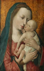 Virgen con el Niño, c.1475-1500 (óleo sobre tabla)