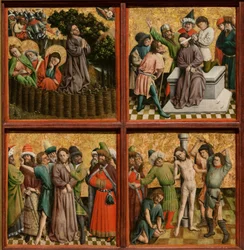 Retablo con La Pasión de Cristo, c. 1440s