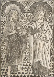 San Juan Bautista y San Juan Evangelista, siglo XV