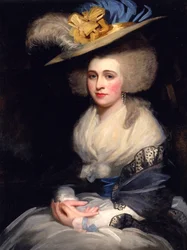 Abigail Adams Smith por Mather Brown, 1785