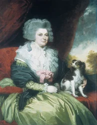Dama con un perro, 1786