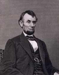 Abraham Lincoln, grabado a partir de una fotografía de William G. Jackman (grabado)