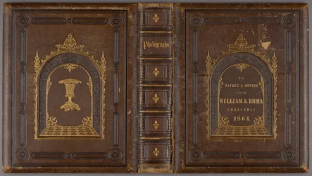 [Álbum recopilatorio sobre la Guerra Civil estadounidense: en su mayoría, retratos de grupo de generales y sus estados mayores, además de algunas escenas de campamento]