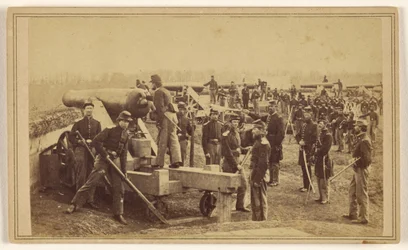 [Defensas de Fort Totten en Washington]