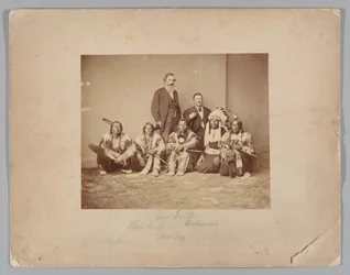 El general J. E. Smith y los indios