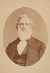 Tarjeta de Gabinete de Gideon Welles, 1860-1878