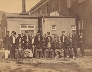 [Embajada japonesa, Navy Yard, Washington, DC], 1860