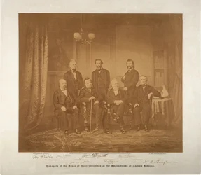 Gerentes de la Cámara de Representantes del juicio político, 1868