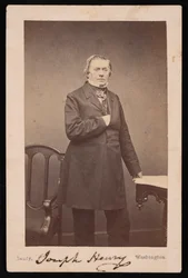 Retrato de Joseph Henry 1797-1878 - De pie