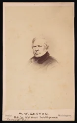 Retrato de William Winston Seaton 1785-1866, antes de 1866
