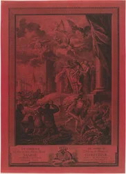 Clemencia del emperador José II a los protestantes, 1783 La Clemence de Joseph II (título sobre el objeto)